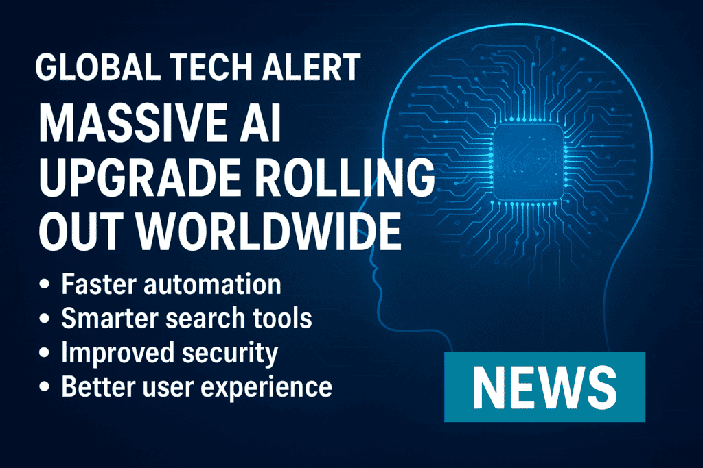 Global Tech Alert: Massive AI Upgrade Rolling Out Worldwide
