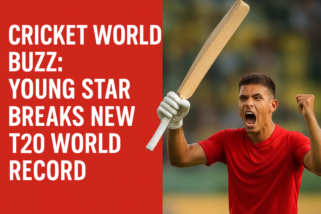Cricket World Buzz: Young Star Breaks New T20 World Record