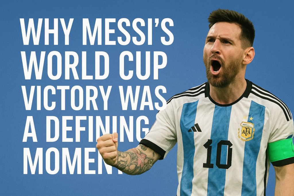 Lionel Messi’s World Cup Victory