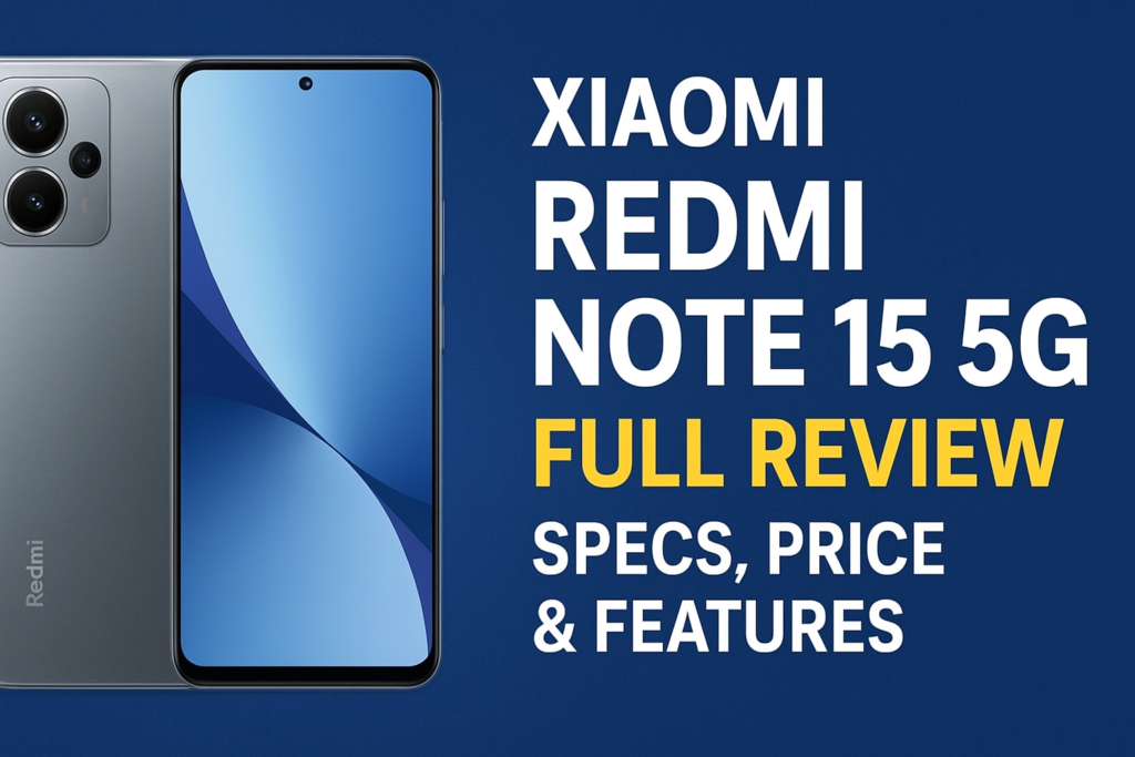Xiaomi Redmi Note 15 5G
