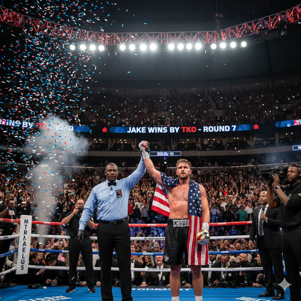 Who Won the Jake Paul Fight