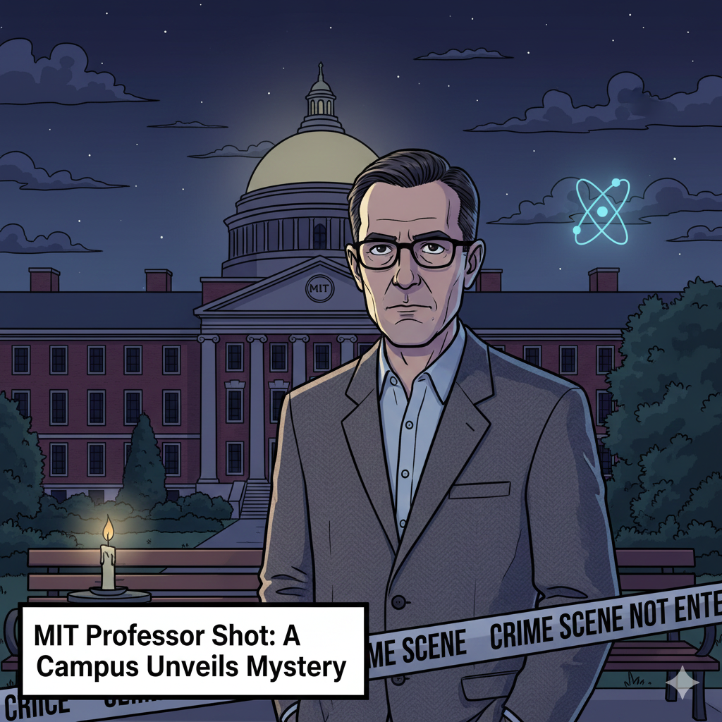 MIT Professor Shot