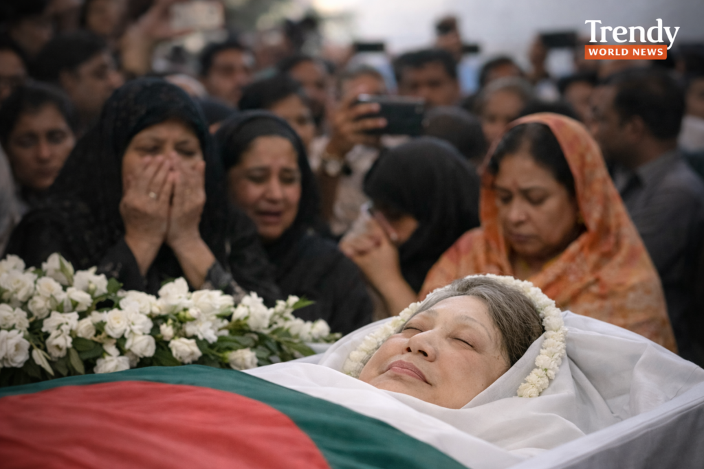 Khaleda Zia death Bangladesh former Prime Minister national mourning