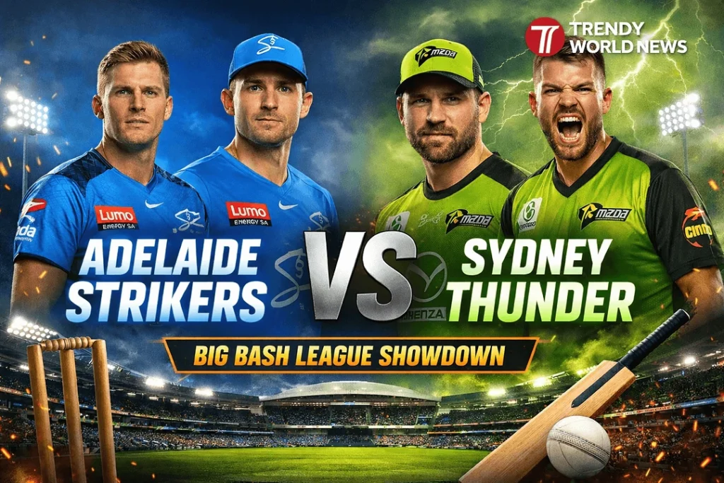 Adelaide Strikers vs Sydney Thunder