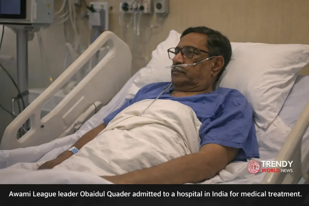 Obaidul Quader hospitalised in India for medical treatment, latest health update